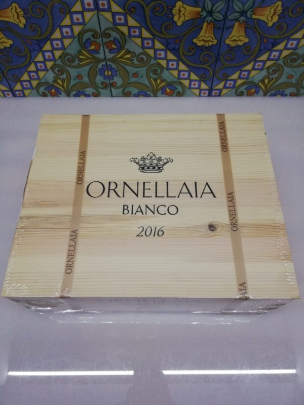 “Ornellaia Bianco” 2016– Tenuta Dell’ Ornellaia 3 bot. cl 75