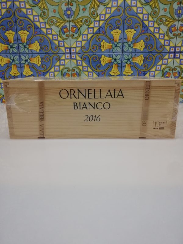 “Ornellaia Bianco” 2016– Tenuta Dell’ Ornellaia 3 bot. cl 75