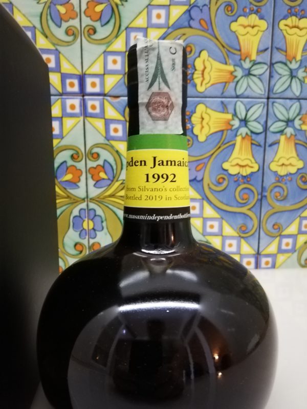 Rum Hampden Jamaica 1992 -Masam- 27 y.o cl 70 vol 54,5%