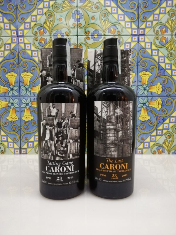 Rum Caroni release 2019- Caroni 1996 “The Last” 23 Y.O. – Caroni 1996 “Tasting Gang” 23 Y.O.