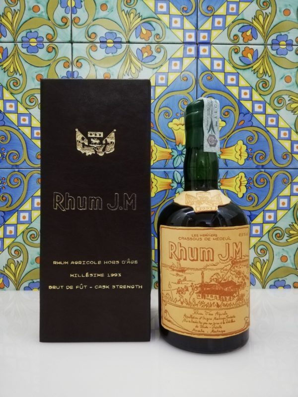 Rum J.M. Agricole Martinique 1993 15 y.o.  Vol.45,8% cl.70