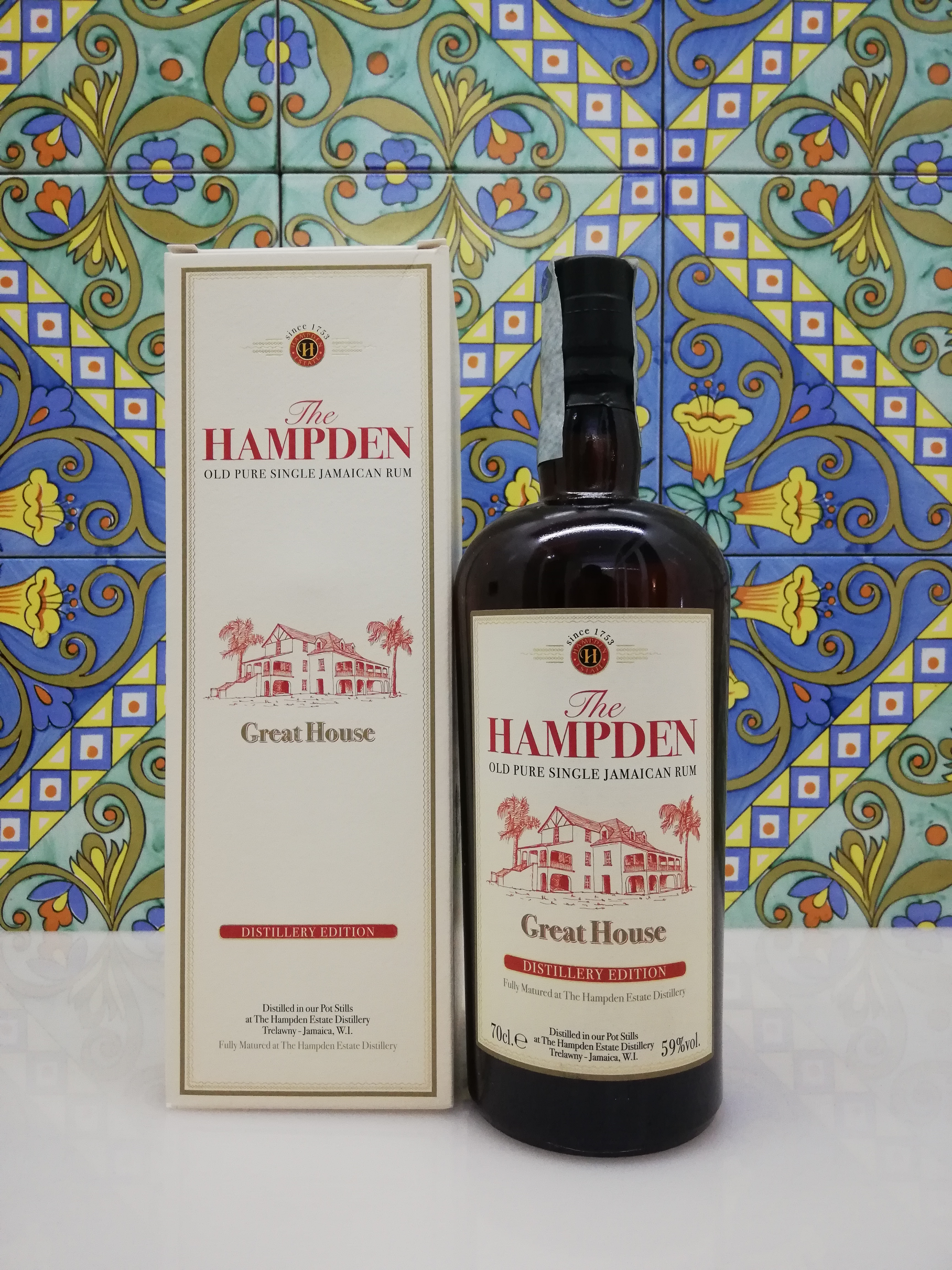 Rhum Rum The Hampden Great House Distillery Edition vol 59 cl 70