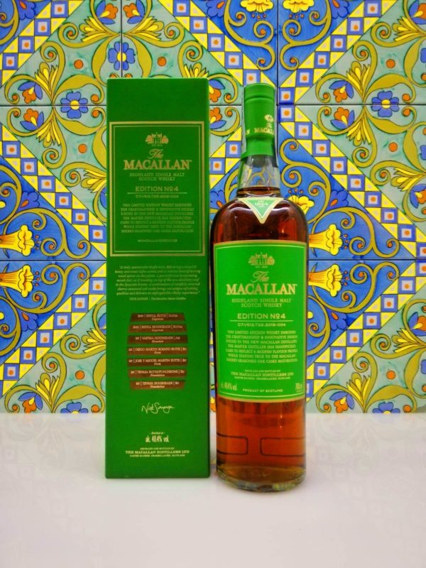 The Macallan Edition N 4 – Highland Single Malt Scotch Whisky  vol 48,4 % 70cl