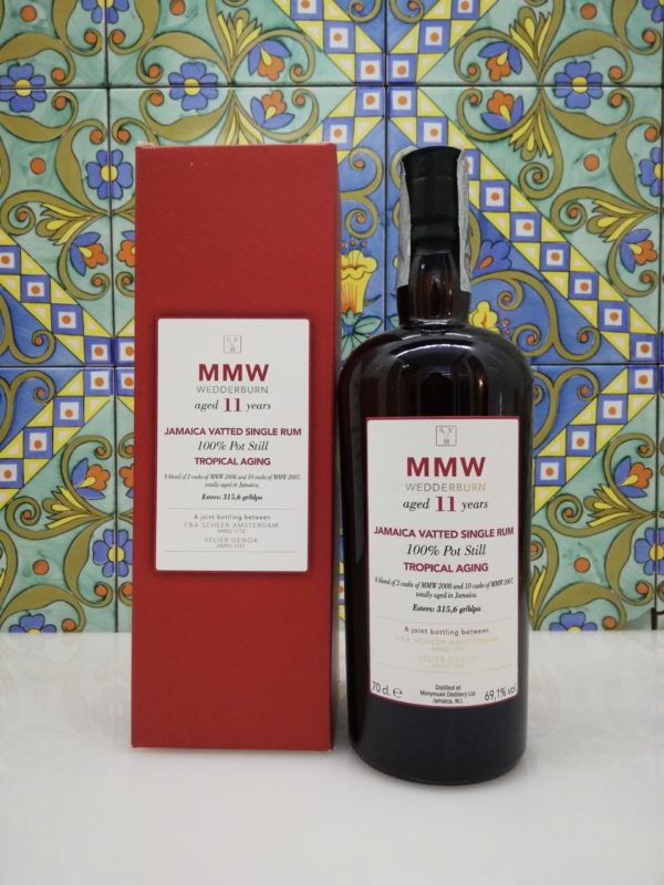 Rum Monymusk 11 y.o MMW Wedderburn Tropical Aging cl 70 vol 69,1%