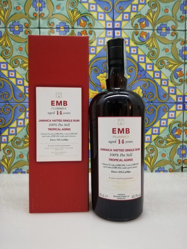 Rum Monymusk 14 y.o EMB Plummer Tropical Aging cl 70 vol 69,7%