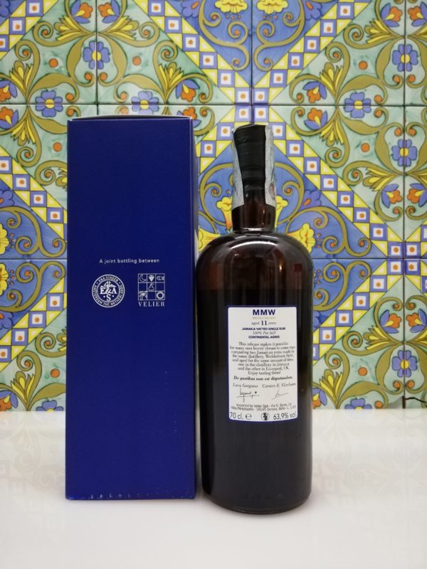 Rum Monymusk 11 y.o MMW Wedderburn Continental Aging cl 70 vol 63.9%