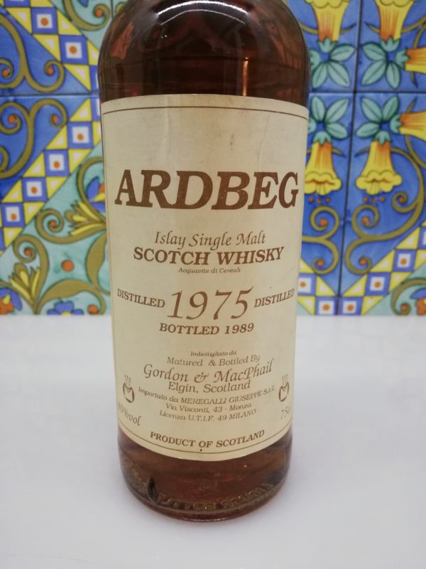 Whisky Ardbeg 1975 Islay Single Malt Gordon & Macphail cl 75 vol 40%