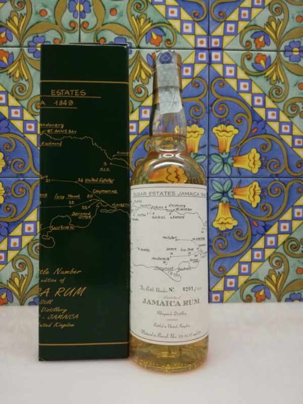 Rum Jamaica Sugar Estate Monymusk Moon Import Distilled 2003 cl 70 vol 45%