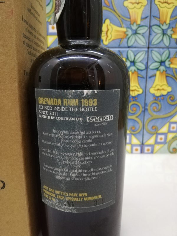 Rum Samaroli Grenada 1993 Cask N 1277-1282 vol 45% cl 50