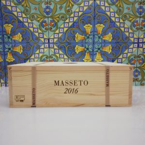 Toscana IGT “Masseto” 2016 – Tenuta Masseto Cassa in legno sigillata 3 bottiglie 750 ml