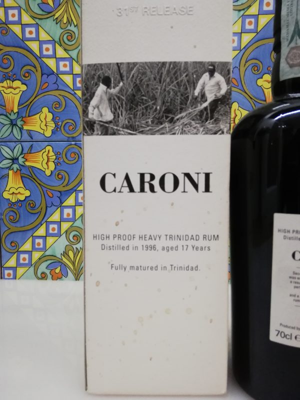 Rum Caroni 1996 High Proof Trinidad Rum 31 Release vol 55% cl 70