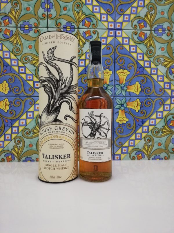 Whisky Talisker Select Reserve ‘Game Of Thrones House Greyjoy’ 70cl vol 45,8%