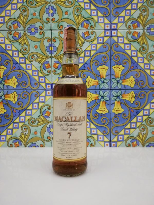 Whisky Macallan 7 y.o. Maxxium Import cl 70 vol 40%