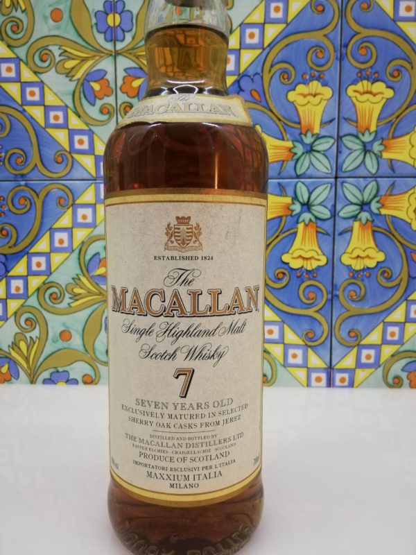 Whisky Macallan 7 y.o. Maxxium Import cl 70 vol 40%