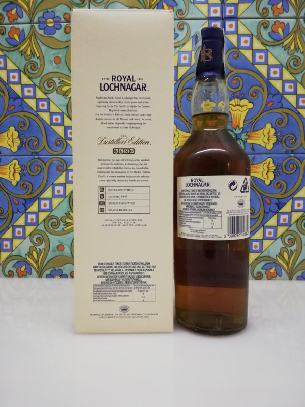 Whisky Royal Lochnagar  Distillers Edition vol 40% cl 70