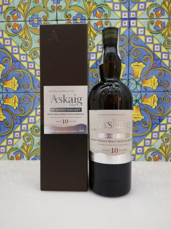 Whisky Port Askaig 10 Y.O. vol 55.85% cl 70- 10th Anniversary