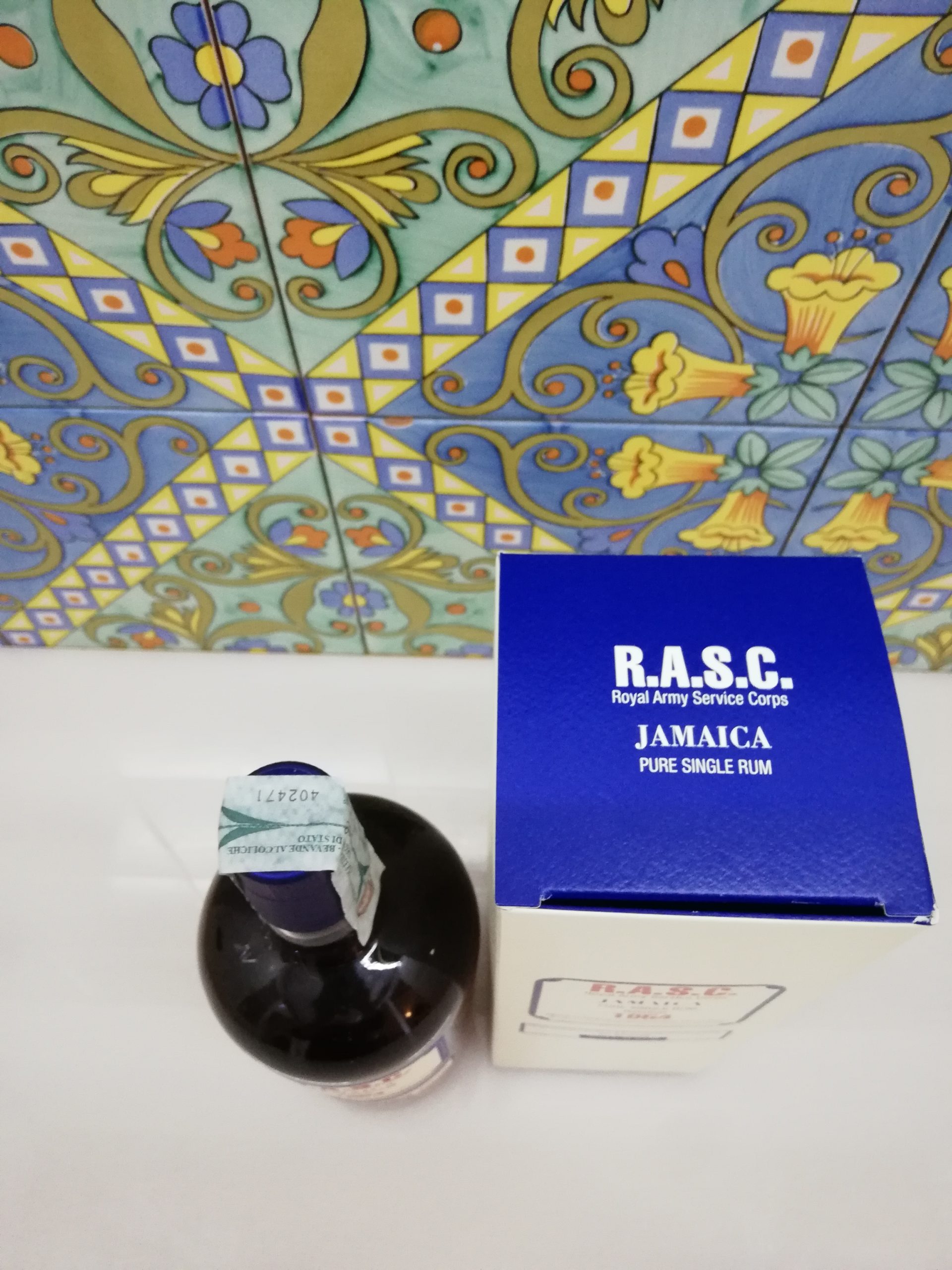 Rum R.A.S.C. Jamaica 1954, 53°