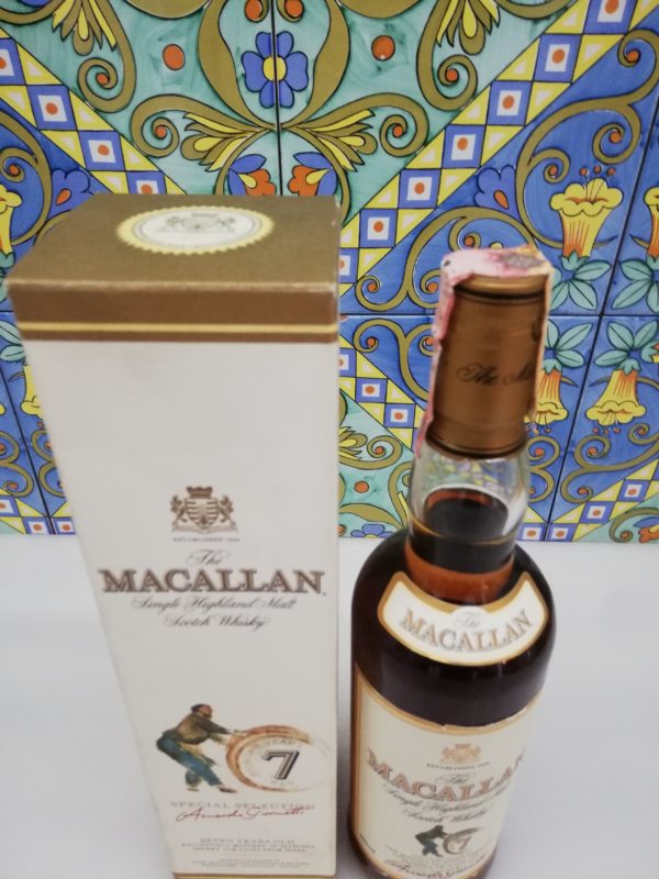 Whisky The Macallan 7 Years Old Giovinetti e Figli Bottled 2004 – cl 70 vol 40 %