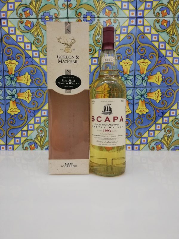 Whisky Scapa 1993- 2005 Gordon & Macphail vol 40% cl 70