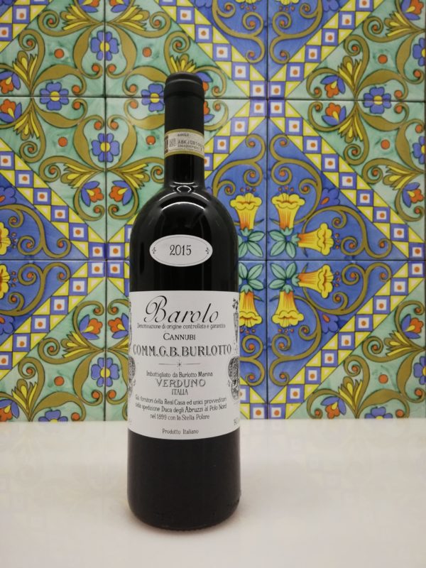 Barolo “Cannubi” 2015 DOCG cl 75 – Burlotto