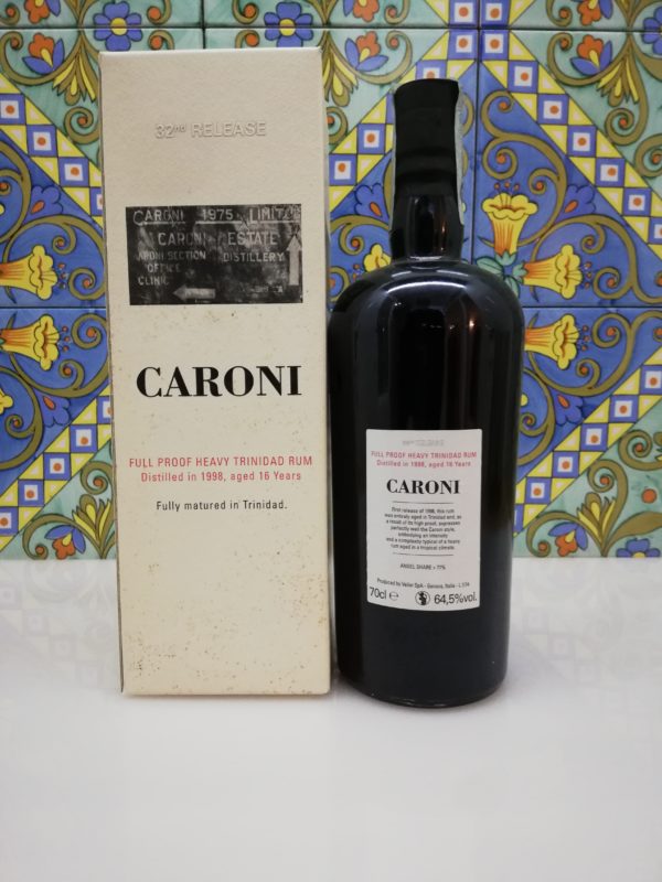 Rum Caroni 1998 16 Y.o. Ful Proof  32rd Release Vol.64,5% cl.70 Velier