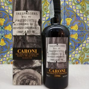 Rum Caroni 1996  full proof 20 Y.o.”Trespassers” Vol.70,1% cl.70 Velier