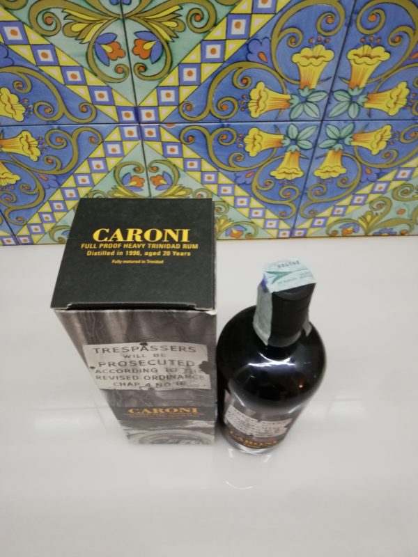 Rum Caroni 1996  full proof 20 Y.o.”Trespassers” Vol.70,1% cl.70 Velier