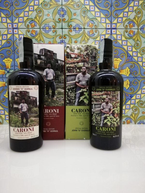 Rum Caroni Employees 1st release-John “D” Eversley 1996 -Dennis “X” Gopaul 1998