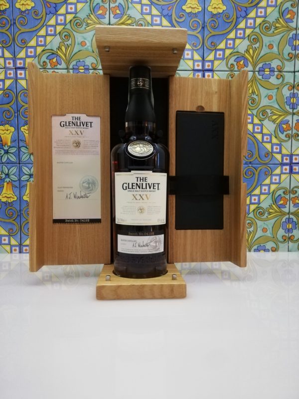 Whisky “The Glenlivet 25 Years Old” Single Malt Scotch vol 43 cl 70