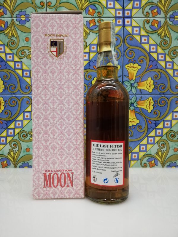 Whisky The Last Fetish Moon Import North British Grain Distilled 1962- cl 70 vol 46%