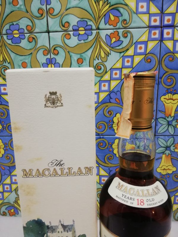 Whisky The Macallan 18 y.o. Distilled 1970 Giovinetti e Figli vol 43% cl 75