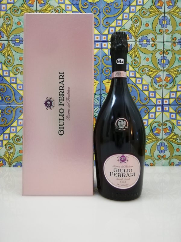 Giulio Ferrari Riserva del Fondatore Rosé 2007 – Ferrari – Trento DOC cl 75