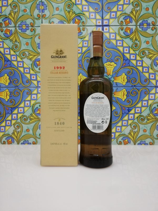 Whisky Glen Grant 1992 Cellar Reserve vol 46% cl 70