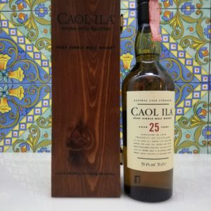 Whisky Caol Ila 25yo 1978 70cl vol59.4% with wood box