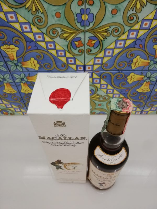 Whisky The Macallan 7 Years Old Giovinetti e Figli Bottled 2002 – cl 70 vol 40 %