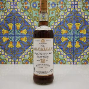 Whisky Macallan 12 Year Old 1990s  Giovinetti e figli import vol 45% cl 70 No box