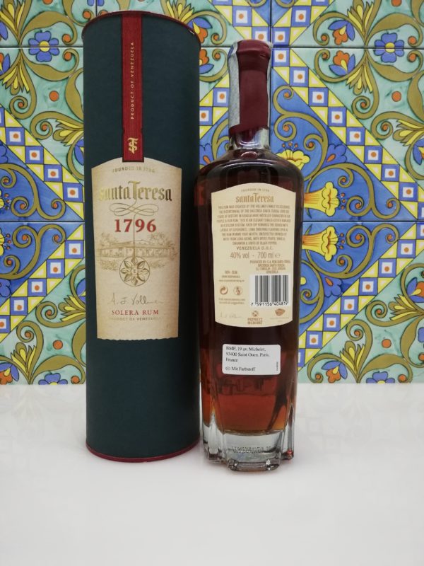 Rum Santa Teresa 1796 vol 40% 70cl