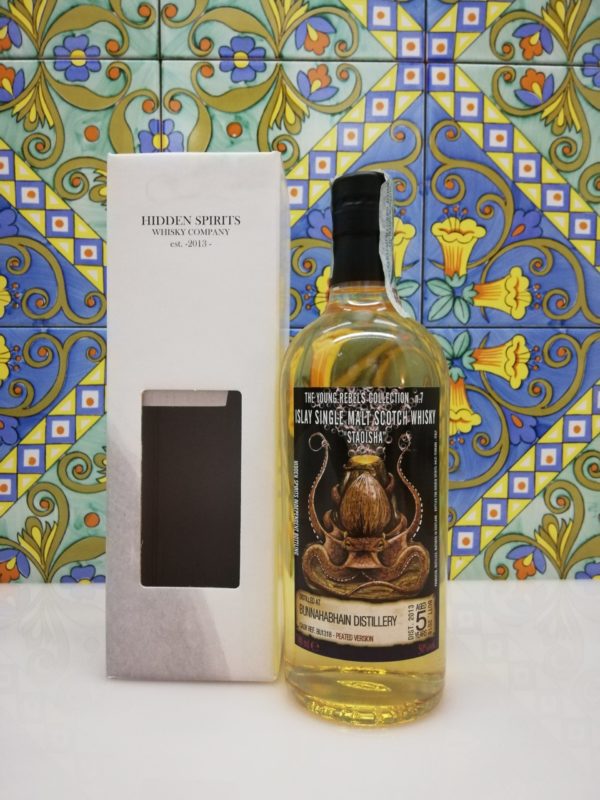 Whisky Bunnahabhain “Staoisha” 5 yo 2013-2018 Hidden Spirits vol 50% cl 70