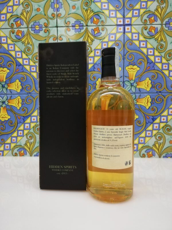 Whisky Balmenach 13 y.o. 2004-2018 Hidden Spirits vol 51,2% cl 70