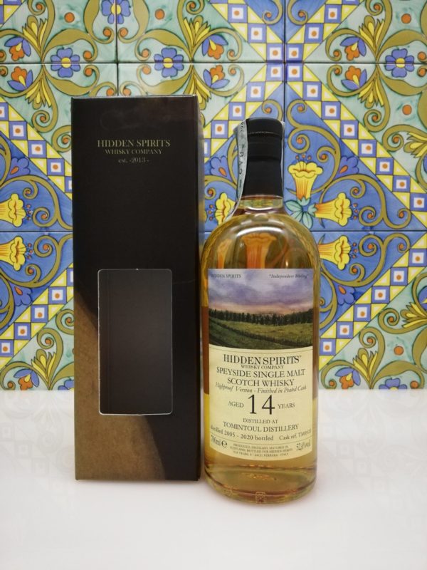 Whisky Tomintoul 14 y.o. 2005-2020 Hidden Spirits vol 52,6% vol 70