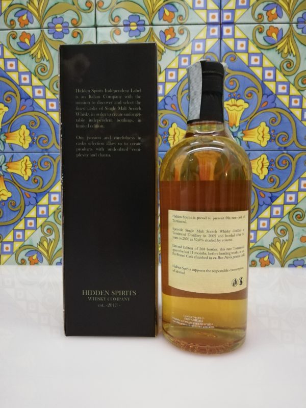 Whisky Tomintoul 14 y.o. 2005-2020 Hidden Spirits vol 52,6% vol 70