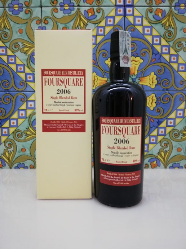 Rum Foursquare 2006 10 Y.o Vol.62% cl.70 Velier