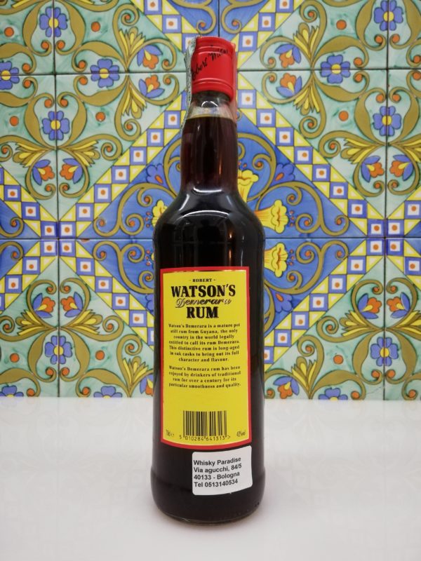 Rum Demerara “Robert Watson’s” vol 40% cl 70