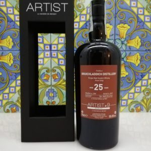 Whisky Bruichladdich 1990 Artist#9 -25 years old – vol 55% cl 70