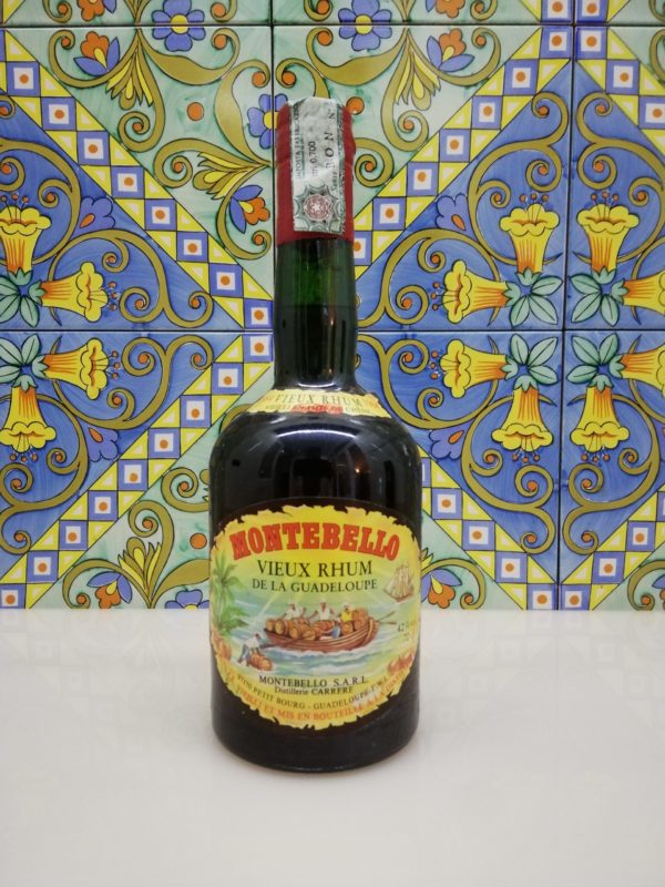 Rum Rhum Montebello 1984 Vol.42% cl.70 Vieux Rhum de la Guadeloupe – Agricole