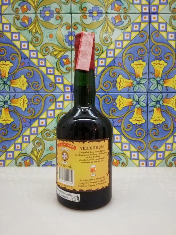 Rum Rhum Montebello 1984 Vol.42% cl.70 Vieux Rhum de la Guadeloupe – Agricole