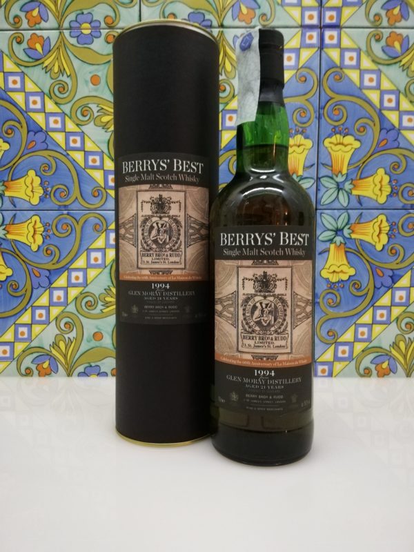 Whisky “Berry’s Best” 1994 21 years old – Glen Moray Berry Bros. & Rudd cl 70 vol 56.3%