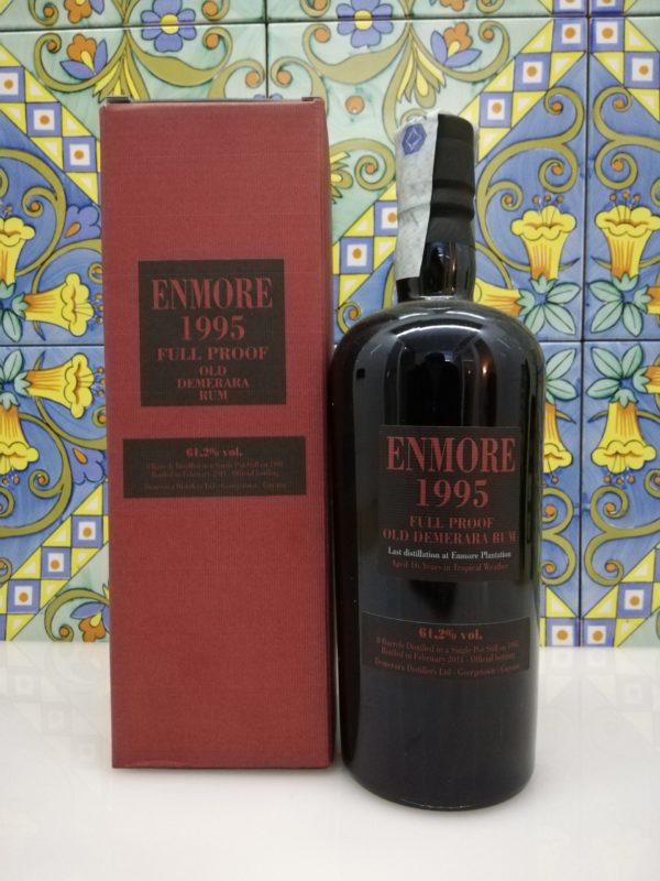 Rum Enmore 1995 Demerara Distillery, Velier Vol.61,2% cl.70