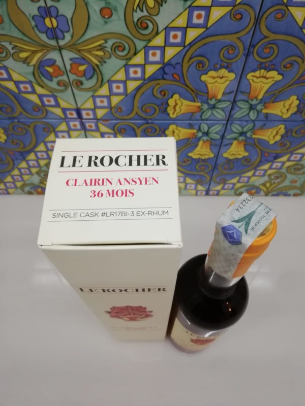 Rum Clairin Ansyen Le Rocher 36 Mois Leonardo Leuci ex-Rhum cl 70 vol 46.5%