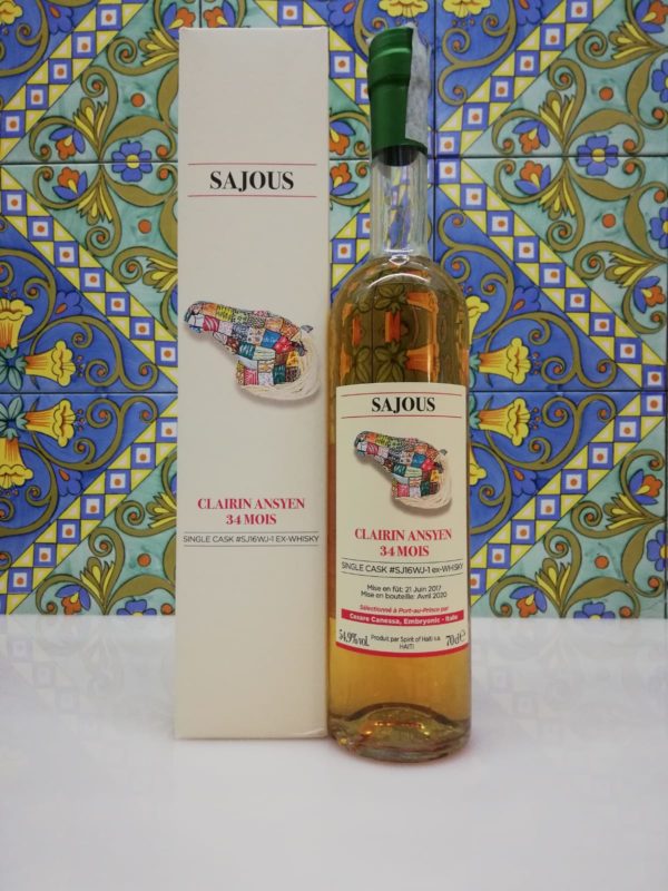 Rum Clairin Ansyen Sajous 34 Mois Cesare Canessa ex-Whisky cl 70 vol 54.9%